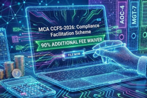 MCA Announces Companies Compliance Facilitation Scheme, 2026 (CCFS-2026): A Golden Opportunity for Defaulting Companies