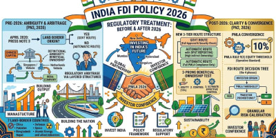 India's FDI Policy 2026: Press Note 2, Land Border Restrictions & PMLA Beneficial Ownership – Complete Guide