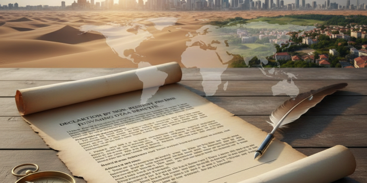 DTAA Declaration Format for Non-Residents: Tax Residency & Beneficial Ownership (2025-26)