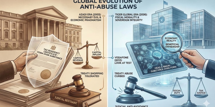 From “Necessary Evil” to “Fiscal Morality”: The Global Evolution of Anti-Abuse Laws and the Indian Context