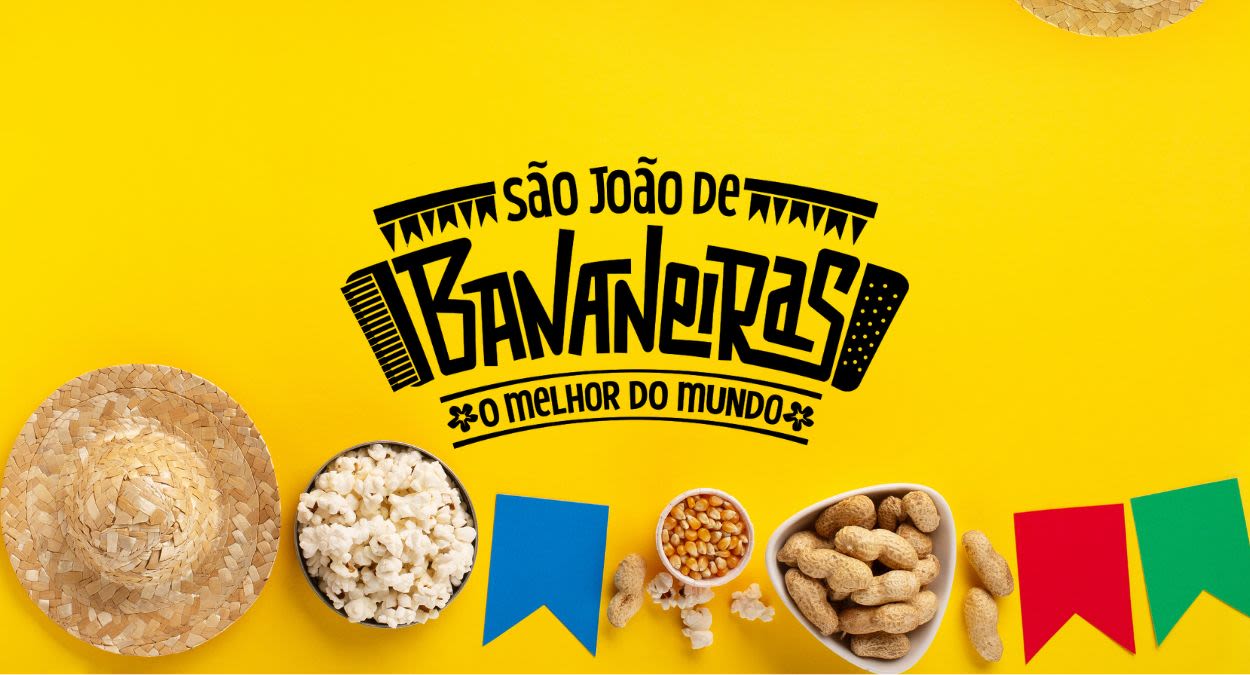Logo SÃO JOÃO BANANEIRAS 2025