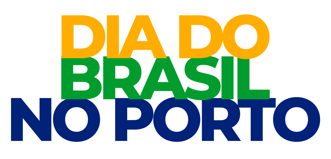 Logo DIA DO BRASIL NO PORTO
