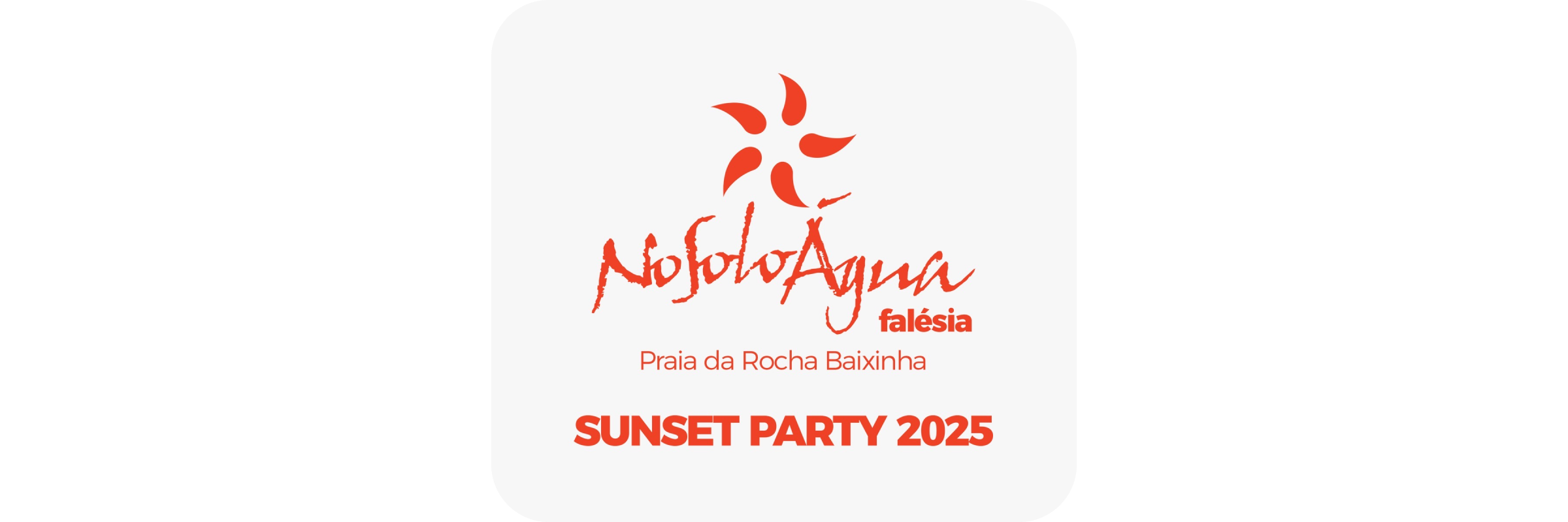 Logo NOSOLOAGUA PRAIA