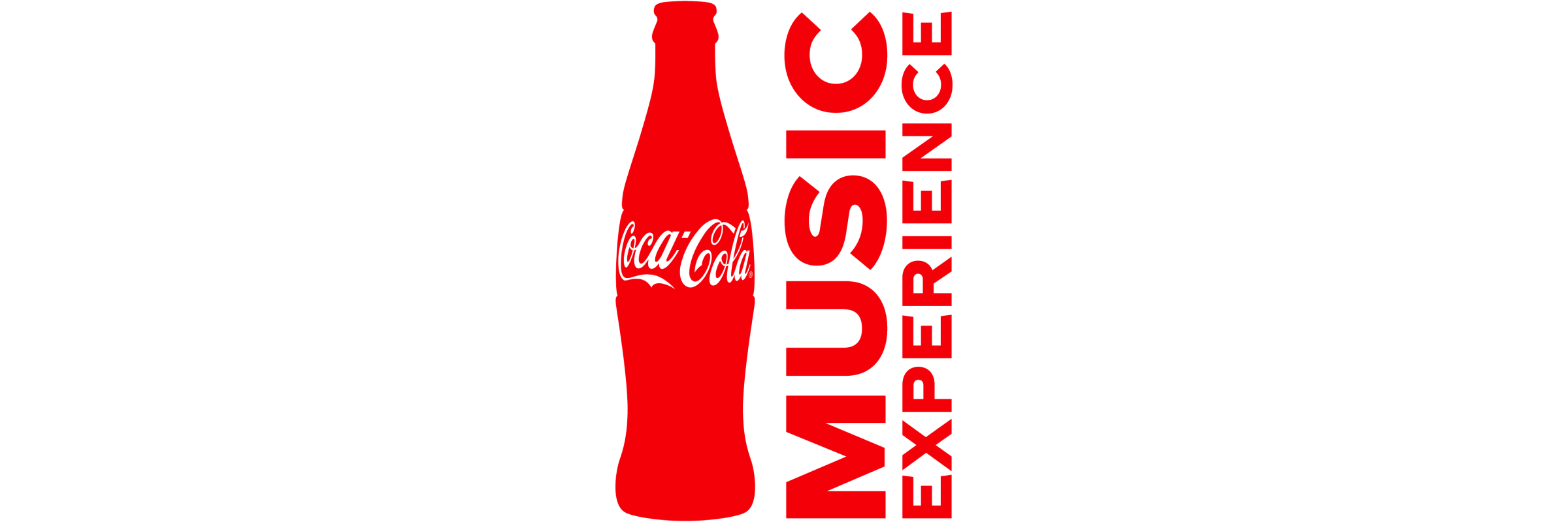 Logo COCA COLA MUSIC EXPERIENCE  