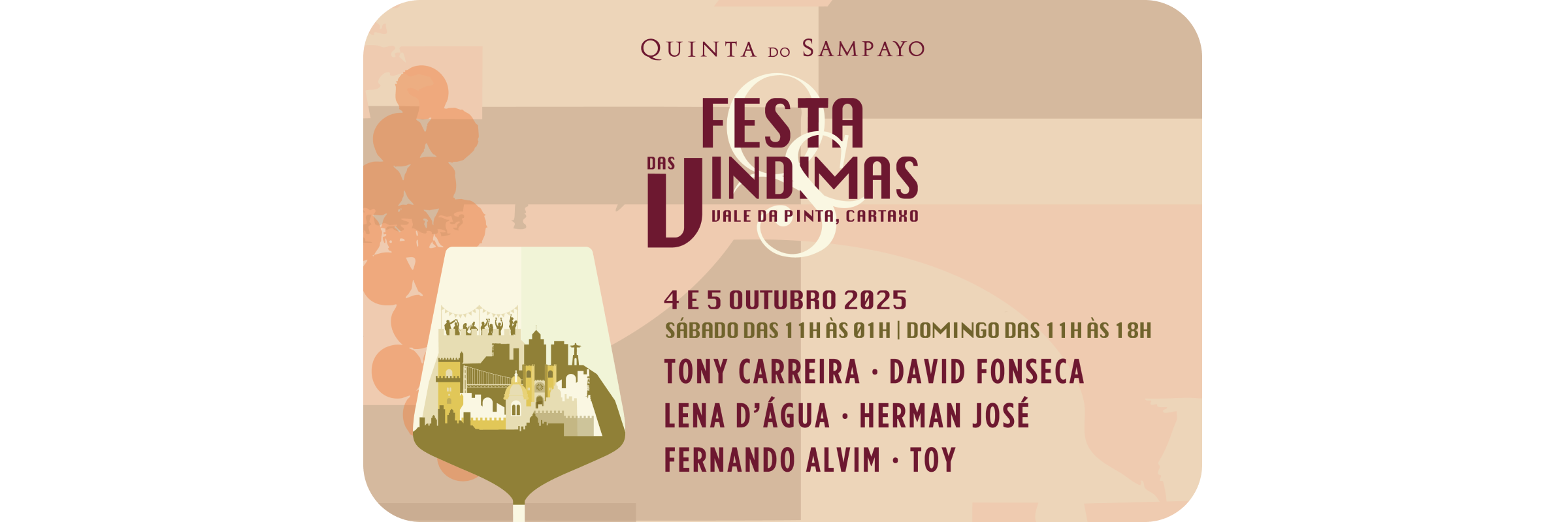Logo FESTA DAS VINDIMAS