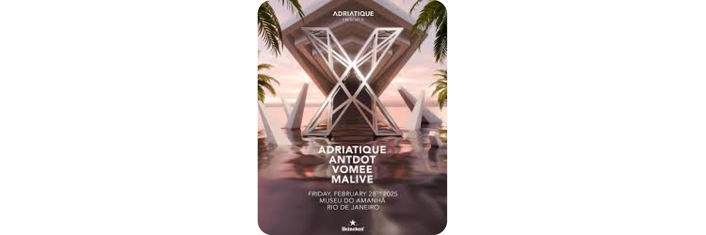Logo ADRIATIQUE PRESENTS X