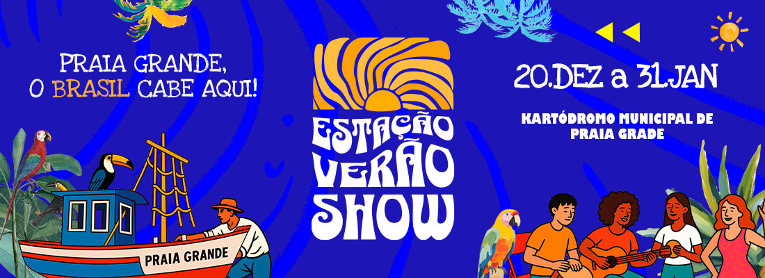 Logo ESTAÇÃO VERÃO 2025