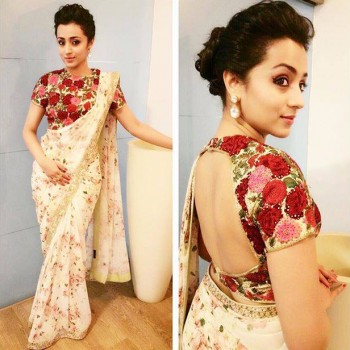 Are not Trisha krishnan saree commit error Trisha krishnan saree excellent