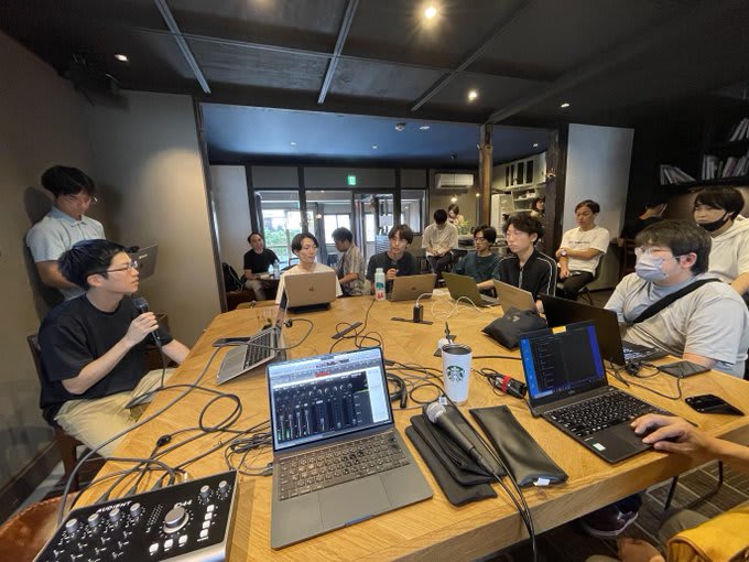 みやこでIT ハッカソン.Vol1:UNKNOWN QUESTの様子