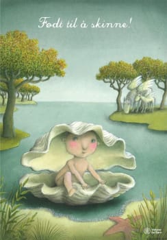 Født til å skinne, plakat 50x70 cm