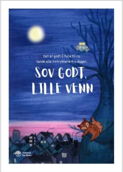 Sov godt, plakat str A2