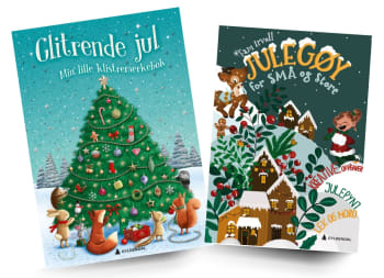 "Glitrende jul" og" Julegøy for små og store"