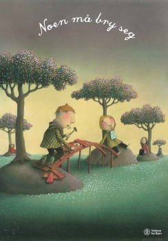 Noen må bry seg, plakat 50x70 cm.
