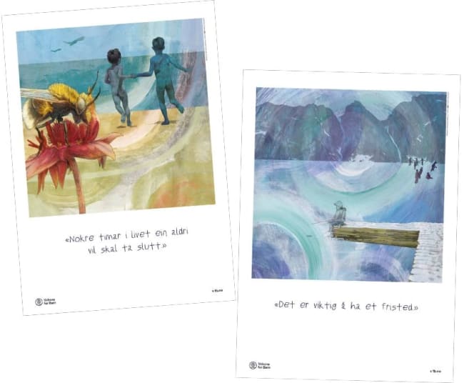 Plakatpakke "Fristed" og "Nokre timar i livet"