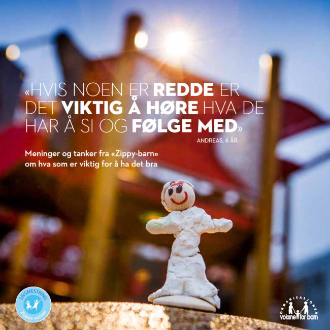 Hørings-hefte, hvis noen er redde