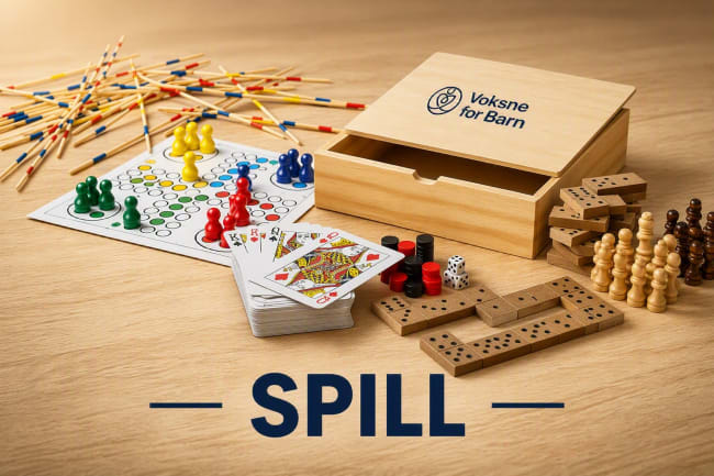 Familiespill: Samling brettspill