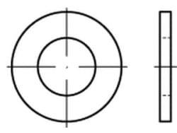 Skive DIN 125/ISO 7089