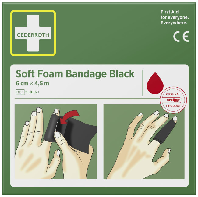 Bandasje Cederroth Soft Foam Bandage 6 cm x 4,5 m