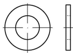 Skive DIN 125/ISO 7089