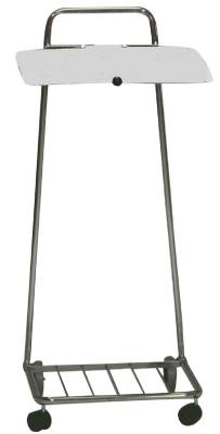 SEKKSTATIV 125L PLASTLOKK HVIT