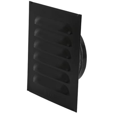 RIST STUSS STÅL SVART Ø100