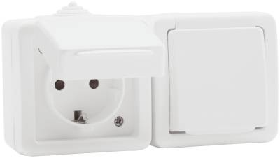 VEGGUTTAK KAPSL 2-VEI IP54