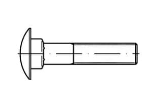 Låseskrue DIN 603/ISO 8677
