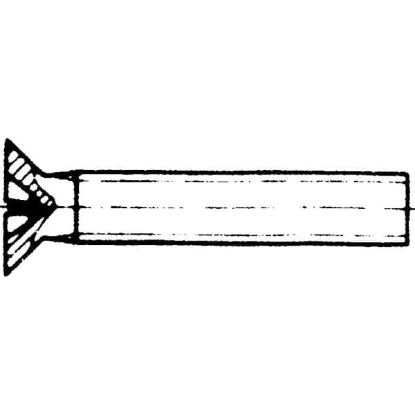 DIN 963 Maskinskrue