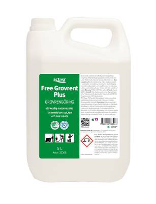 GROVRENGJØRING FREE PLUS 5L