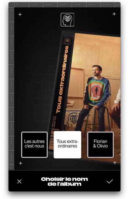 smartphone view of the study case