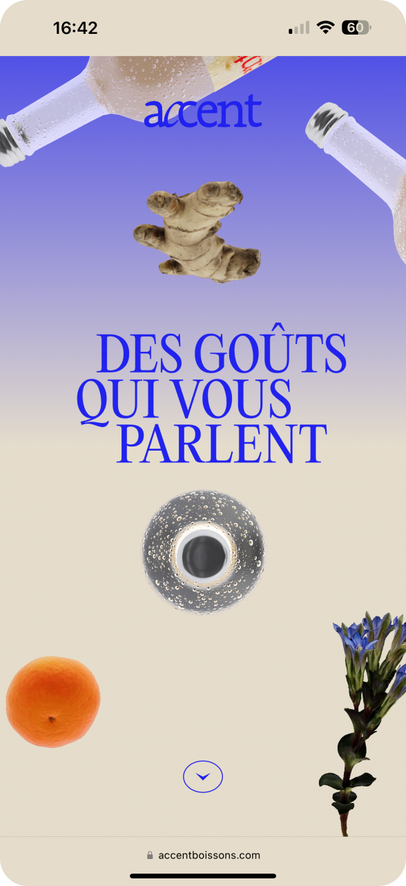 smartphone view of the study case