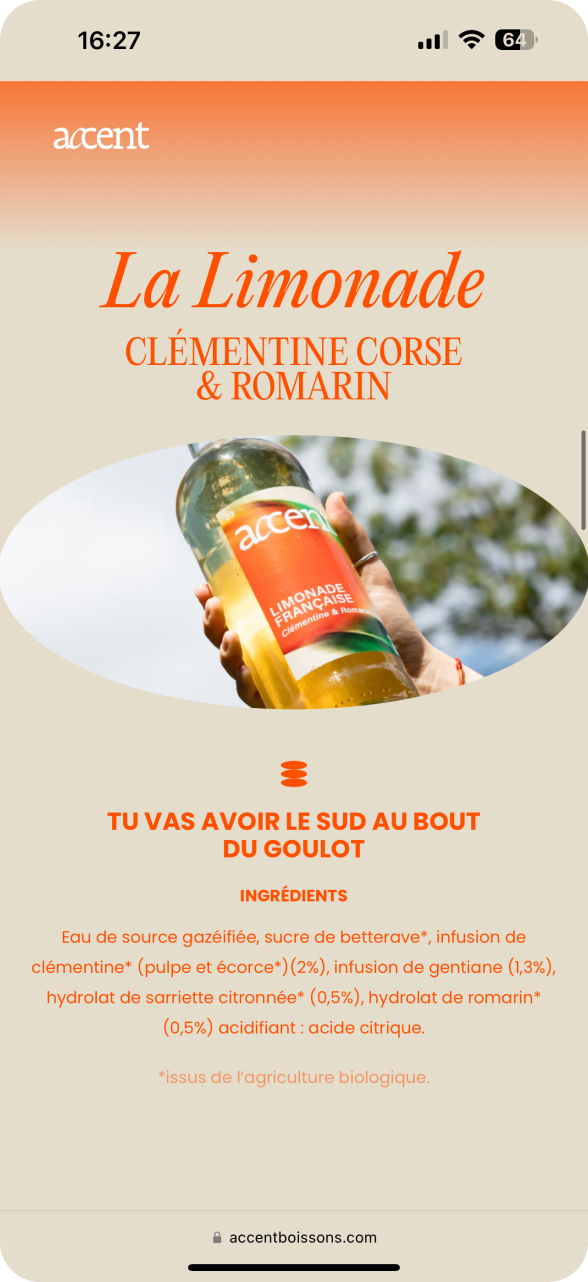 smartphone view of the study case