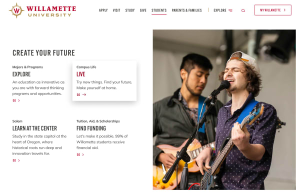 never-better-willamette-university-website-navigation-grid