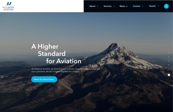 never-better-hillsboro-aviation-website-homepage-layout