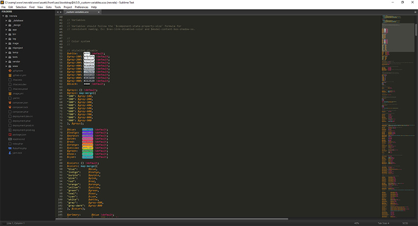 obrazek editoru Sublime Text