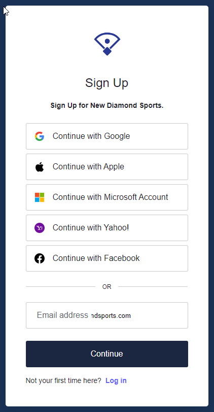 Login Options