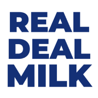 Logo + Real Deal Milk