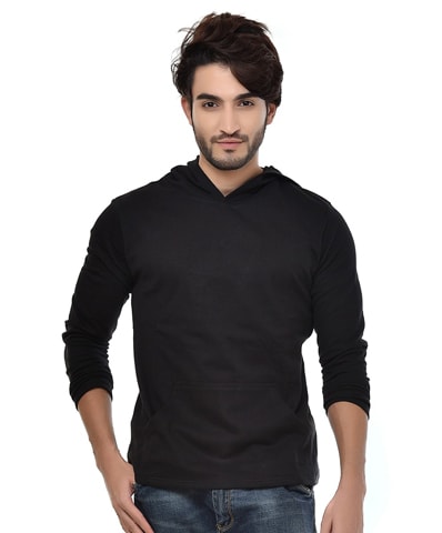 full black t shirt online shopping