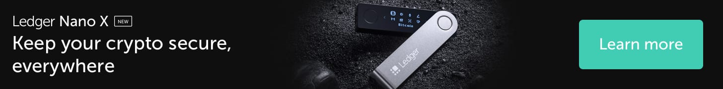 Ledger Nano X - The secure hardware wallet