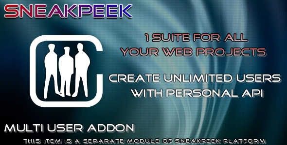 SneakPeek Multi User Addon