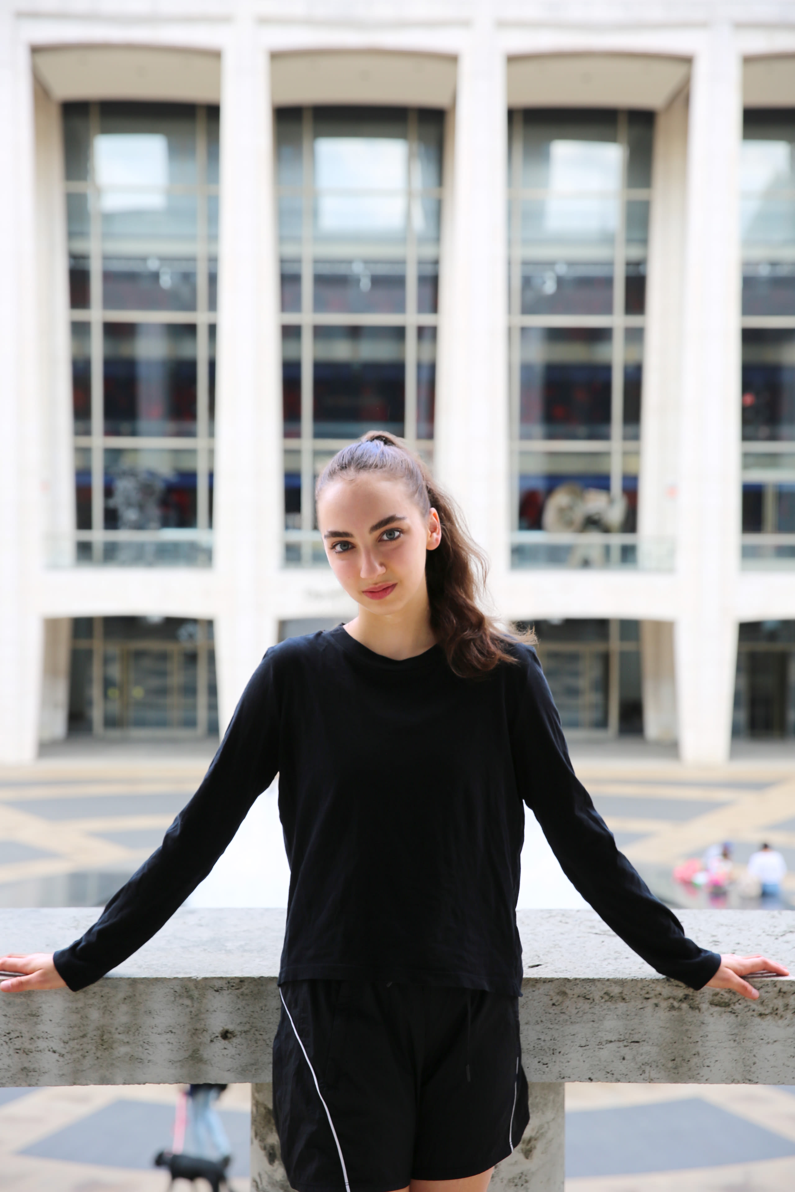 Maya Milić on campus