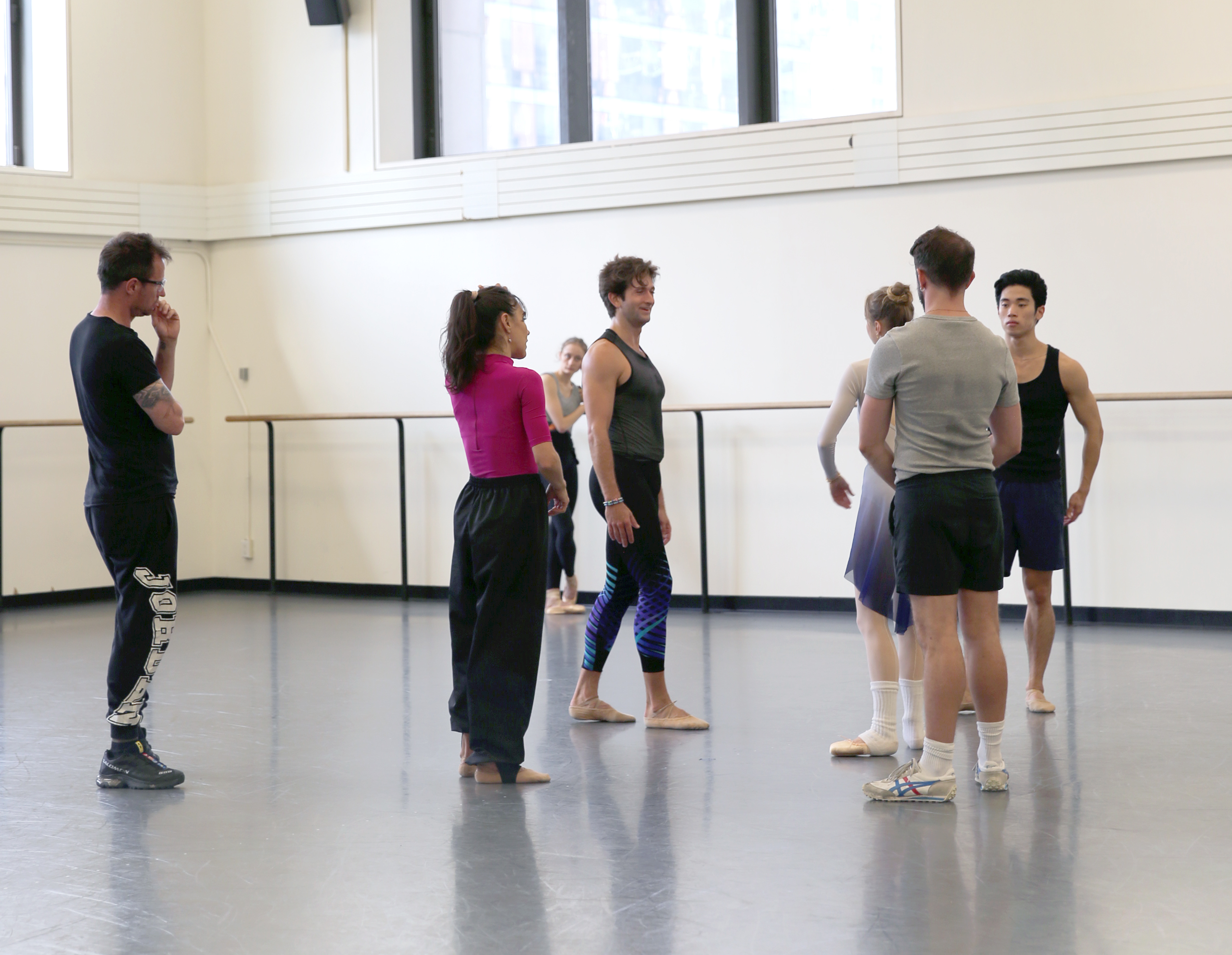 Rehearsing Justin Peck's Heatscape