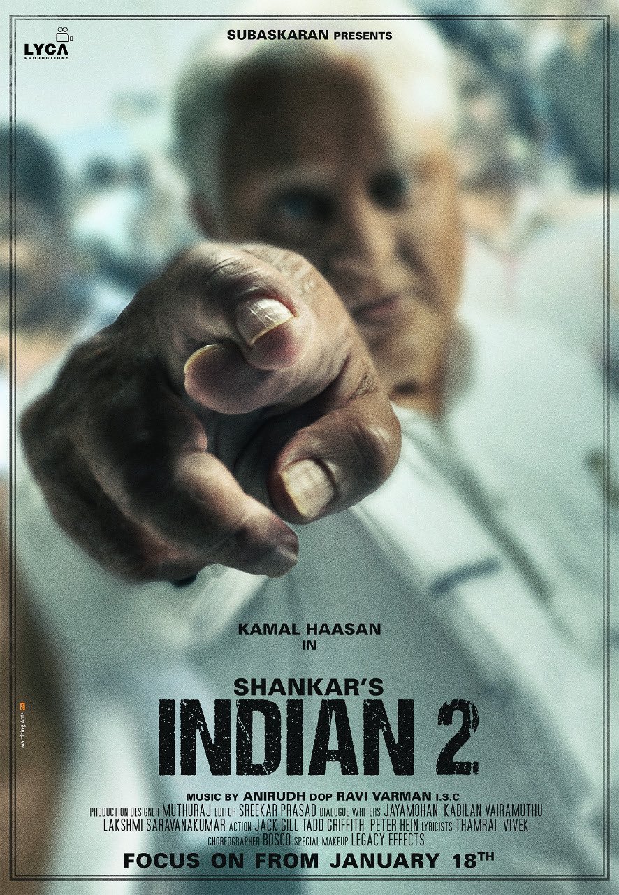 Indian 2 first look poster