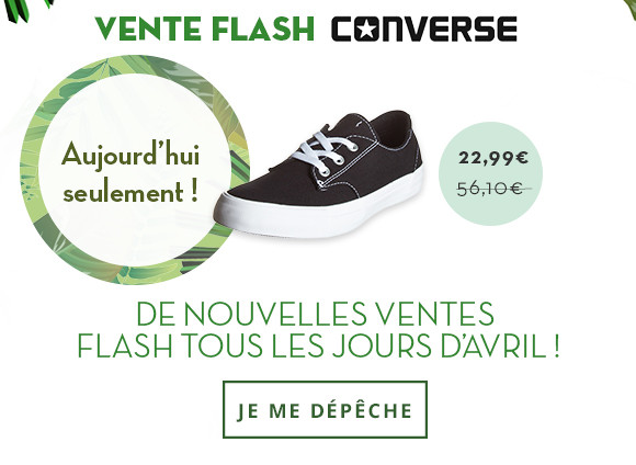 vente flash converse