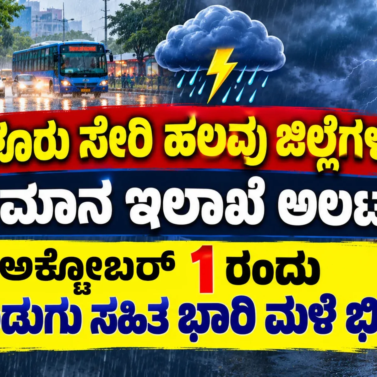 Bengaluru Storm Alert