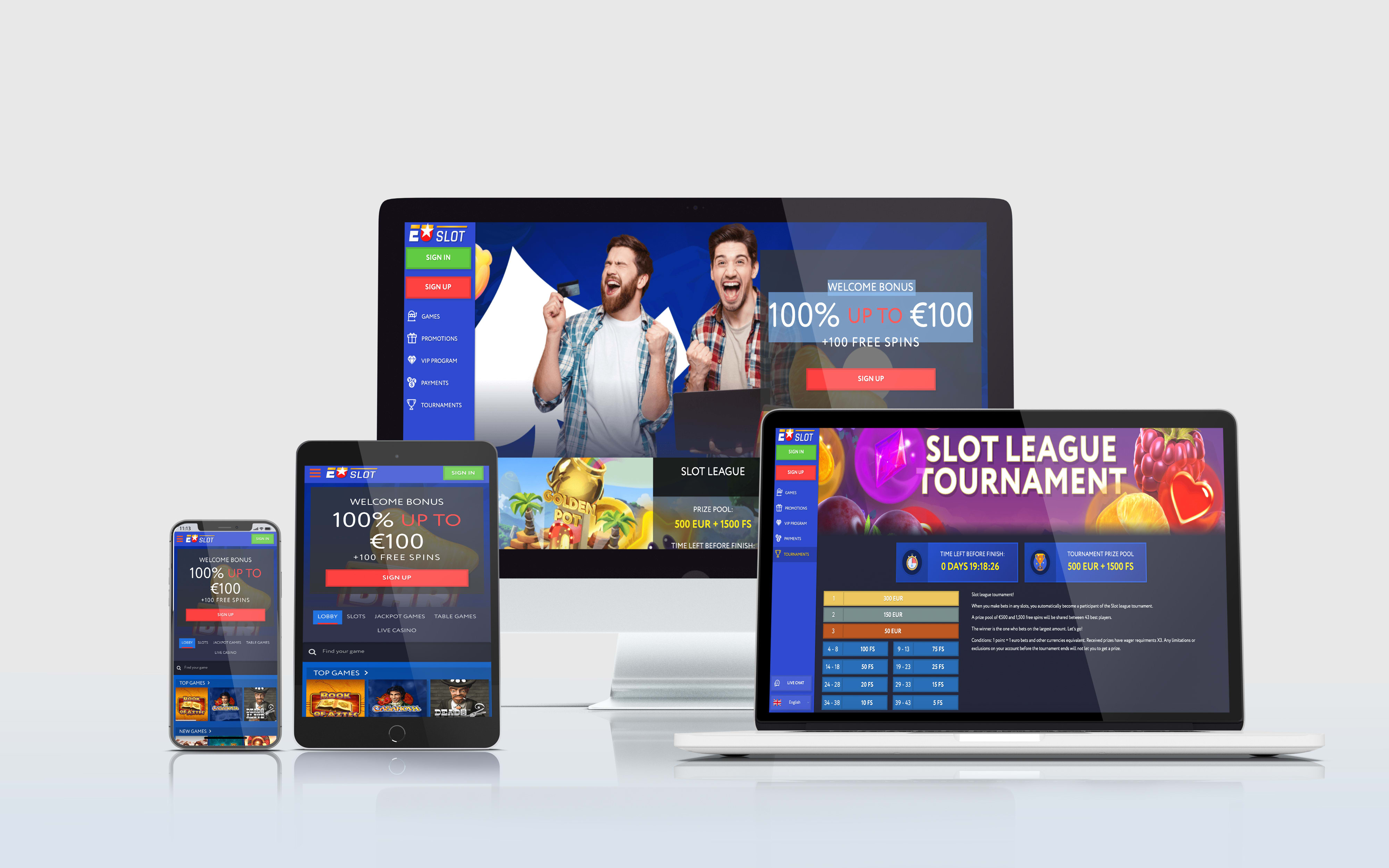 Spil online casino EUslot på mobile enheder Optimeret til mobile enheder online casino EUslot.com