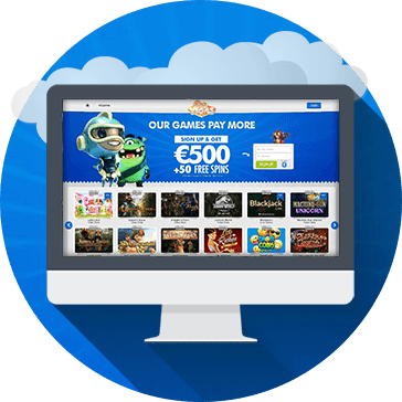 Slotty Vegas Casino har en brugervenlig grænseflade Slotty Vegas Casino