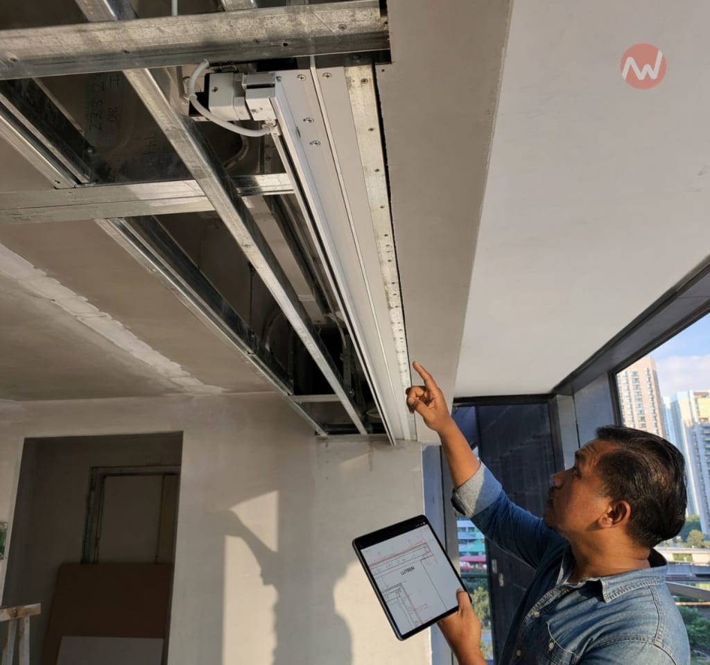 Plan the pocket before the ceiling closes