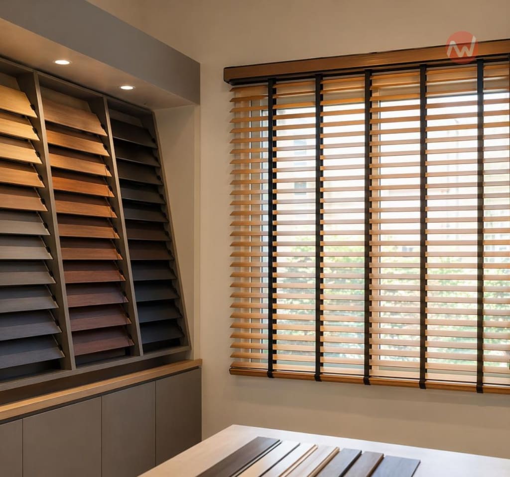 wood blind (spec)