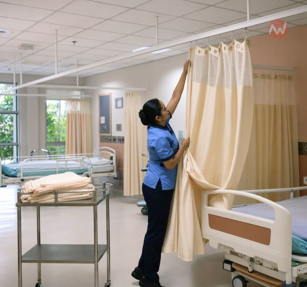 13 Change the curtain in 2 minutes, not 20